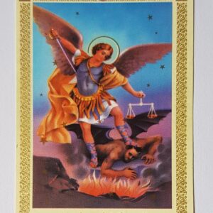 Estampa Arcangel Miguel Mini