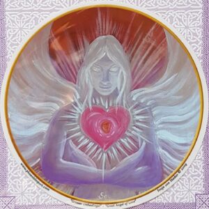 Pegatina Gran Angel del Amor 11,7cm