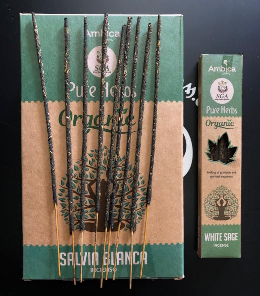 Salvia Blanca orgánico 10 varillas