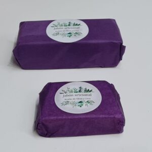 Jabon Artesanal Aceite Coco + A. Oliva 45g