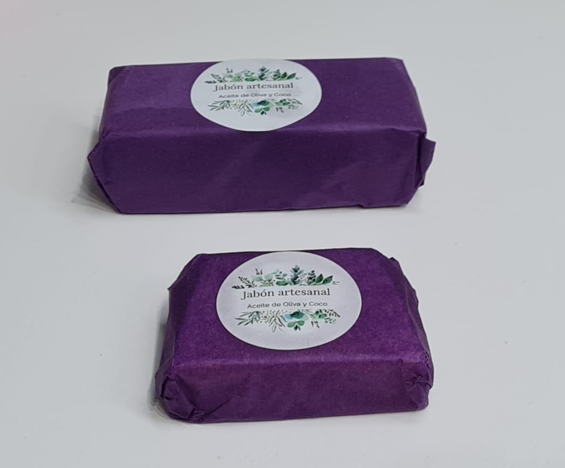 Jabon Artesanal Aceite Coco + A. Oliva 45g