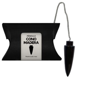 Pendulo Cono Madera Palo Rosa