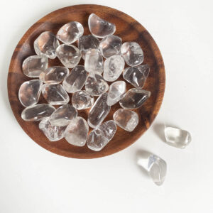 Rodado Cuarzo Transparente pequeño