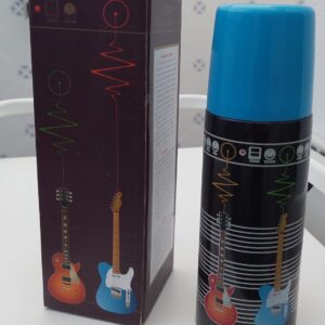 Termo Acero Inoxidable Guitarra 350 Ml + Caja