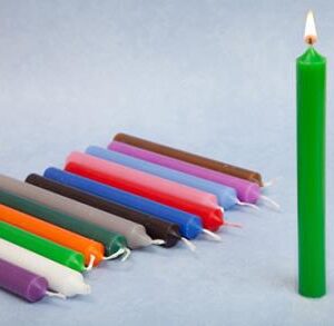 Vela corta Verde claro 11,5x1,7cm