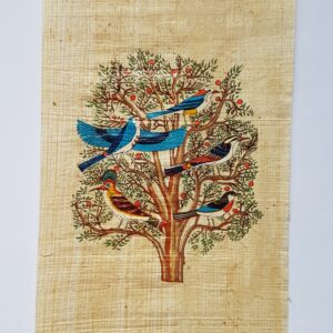 Arbol De La Vida Egipcio En Papiro 10x15cm