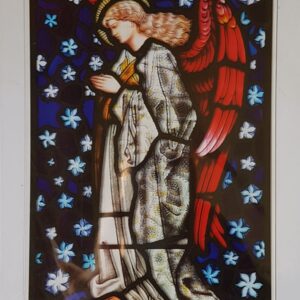 Pegatina/Adhesivo Cristal Angel Guardian 10x15cm