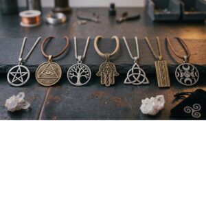 COLGANTES DE ACERO, BRONCE Y METAL